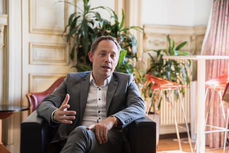 Olivier Selis, Responsable du Lux Future Lab. (Crédit: Jan Hanrion/Maison Moderne Publishing SA)