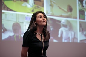 Aida Nazarikhorram (LuxAI), finaliste. ((Photo: Matic Zorman))
