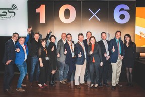 Julien Delpy (Maison Moderne), Pedro Castilho (Verbalius), Alain Leduc (Creativores), Nathalie Fossoud (Pictet Technologies), Tatjana Von Bonkewitz ( Hofstede Insights), Guy Kerger (Mindforest Group), Bruno Van de Vloet (Advisory Key), Jacques Bouvy (Coherence),George M Lentz Jr. (Brasserie Nationale Bofferding), Barbara Daroca (ING), Laurent Derkum (Banque Raffeisen), Christoph Lemke (SES) et Julie Lhardit (Maison Moderne) ((Photo: Arthur Ranzy))