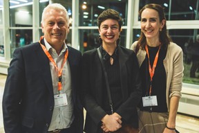 Pierre Knoden, Laura Morgano et Valérie Frenoy (ING) ((Photo: Arthur Ranzy))