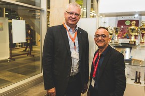Pierre Kihn (Office Freylinger) et Francis Gasparotto (Maison Moderne) ((Photo: Arthur Ranzy))
