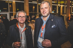 Denis Fellens (InterLycées) et Pietro Marchione (Groupe Marchione) ((Photo: Arthur Ranzy))