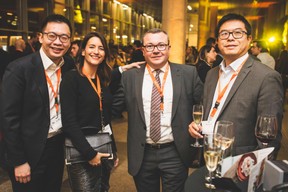 Ken Lim, Maria-Inès Schischlik, Eric Dejon et Buu Huynh (ING) ((Photo: Arthur Ranzy))