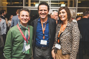 Salvatore Genovese (Genoways), Yves Lahaye et Josiane Veneziano (RBC) ((Photo: Arthur Ranzy))