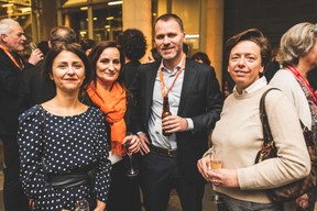 Geneviève Chabot (Pami), Catherine Papp (Key-Way), Pascal Chabelard (NeoXam) et Gaëtane Meilleur (AIBM) ((Photo: Arthur Ranzy))