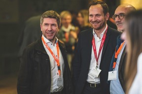 Marc François (Intermediatic), Stephane Compain (LuxRelo) et Eric Anselin (Île aux Clown) ((Photo: Arthur Ranzy))