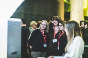 Annemarie Heus, Laura Hernert et Lucile Rahn (Natixis Life) ((Photo: Arthur Ranzy))