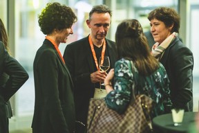 Alain Leduc (Creativores) au centre ((Photo: Arthur Ranzy))