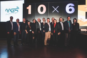 Julien Delpy (Maison Moderne), Pedro Castilho (Verbalius), Alain Leduc (Creativores), Nathalie Fossoud (Pictet Technologies), Tatjana Von Bonkewitz (Hofstede Insights), Guy Kerger (Mindforest Group), Bruno Van de Vloet (Advisory Key), Jacques Bouvy (Coherence),George M Lentz Jr. (Brasserie Nationale Bofferding), Barbara Daroca (ING), Laurent Derkum (Banque Raffeisen), Christoph Lemke (SES) et Julie Lhardit (Maison Moderne) ((Photo: Arthur Ranzy))