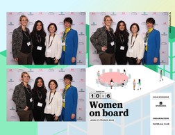 Caroline Lamboley (Lamboley exclusive Search), Norma Bello-Cortes (Jes'udio Mina) , Genevieve Chabot (Pami Luxembourg) et Florence Lemeer-Wintgens (Look@Work) ((Photo: photobooth.lu))