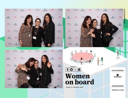 Pinar Pildizhan, Derya Aydin (EFA, et Besma Ismail (EFA) ((Photo: photobooth.lu))