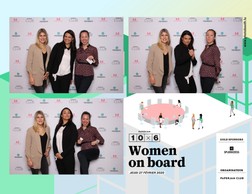 Morgane Bezet,Delphine Madar et Raihana Wolff (Clifford Chance) ((Photo: photobooth.lu))