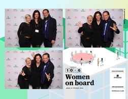 Léa Sitbon (Léa-Color your charm) et Franck Roessig (Proximus) ((Photo: photobooth.lu))