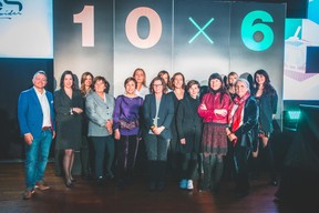 Pedro Castilho (Verbalius), Katia Gauzès (Clifford Chance), Aude Lemogne (Link Management), Michèle Detaille (No-Nail boxes), Isabelle Weill (De La Cour Au Jardin and CCMBenchmark), Agnieszka Zajac (Odgers Berndston), Véronique faber (radio 100.7), Carine Feipel (Etude Carine Feipel), Erica Silvia Monfardini (Université du Luxembourg), Patrizia Luchetta (Foundry Luxembourg), Françoise Thoma (Spuerkeess), Mélanie Delannoy (Melanie 2Lannoy),Marie-Jeanne Chèvremont-Lorenzini (Independent Director) et Julie Lhardit (Maison Moderne) ((Photo: Arthur Ranzy))