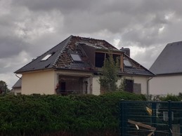 La tornade a ravagé un nombre important d’habitations. ((Photo: Paperjam))