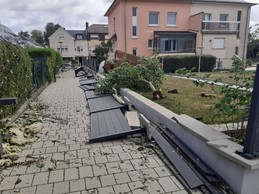 La tornade a ravagé un nombre important d’habitations. ((Photo: Paperjam))