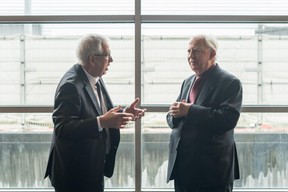 Jacques Santer (à droite) ((Photo: Nader Ghavami / Maison Moderne))