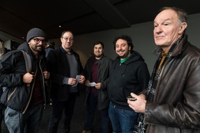 Adolf El Assal, Nilton Martins au centre et Bob Krieps à droite ((Photo: Nader Ghavami / Maison Moderne))