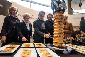 Colette Flesch (présidente, Luxembourg City Film Festival), Xavier Bettel (Premier ministre, ministre des Communications et des médias), Guy Daleiden (directeur, Film Fund Luxembourg), Sam Tanson (ministre de la Culture) ((Photo: Nader Ghavami / Maison Moderne))