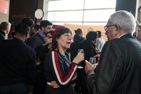 Bady Minck, réalisatrice, productrice, précurseur du cinéma au Luxembourg à gauche ((Photo: Nader Ghavami / Maison Moderne))