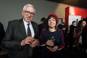 Bady Minck, réalisatrice, productrice, précurseur du cinéma au Luxembourg à droite ((Photo: Nader Ghavami / Maison Moderne))