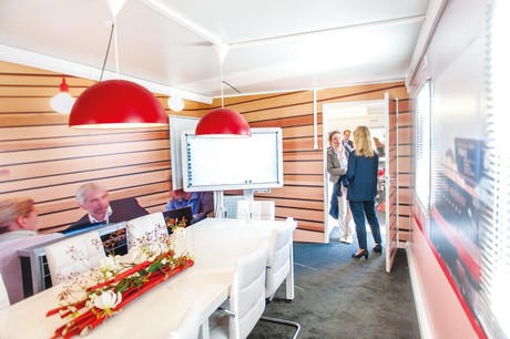 A quoi ressemble un Portakabin de l'intérieur ? Photo : Portakabin
