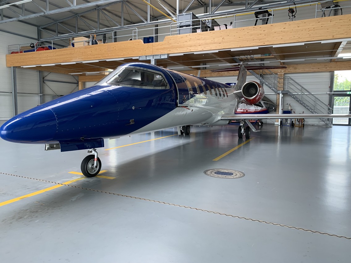 Ce sont d’anciens jets privés qui ont été transformés en avions de secours. (Photo: Paperjam)