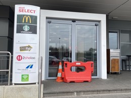 Les plots ne laissent aucun doute sur la fermeture de la quasi-totalité des boutiques. ((Photo: Paperjam))