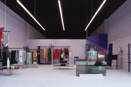 Le pop-up store de Manalena est conçu par Noman Studio. (Photo: Noman Studio)