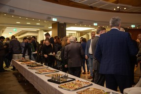 La Chambre de métiers et la Fédération des artisans ont présenté leurs vœux pour la nouvelle année ce mardi 14 janvier ((Photo: Romain Gamba / Maison Moderne))