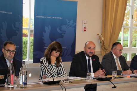 C’est à Mondorf, au Domaine thermal, que le comité quadripartite avait choisi cette fois de se réunir. (Photo: MSAN)