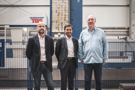 Mario Kratz, Managing Director SAB, Johny Basher, Senior Corporate Advisor à la BIL, Robert Schweich, Managing Director SAB. Patricia Pitsch - Maison Moderne Publishing SA
