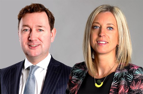 Hans-Peter Borgh et Émilie Serrurier-Hoël assureront le développement du pôle Wealth management de la Bil. (Photo: Bil)