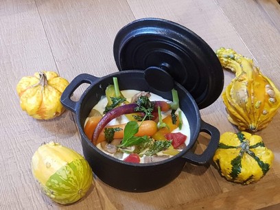 Les Copains d'abord convainquent avec beaucoup de choses, dont leur superbe blanquette de veau... (Photo: Les Copains d'Abord)