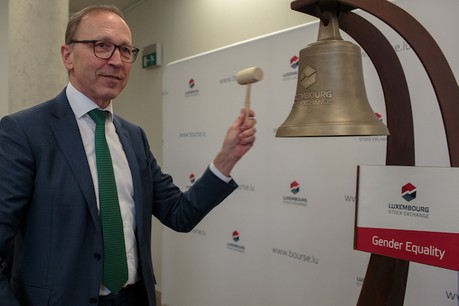 Le CEO de la Bourse de Luxembourg, Robert Scharfe, sonnera la cloche ce mercredi pour marquer une nouvelle avancée pour l’institution financière. (Photo: Matic Zorman/archives)