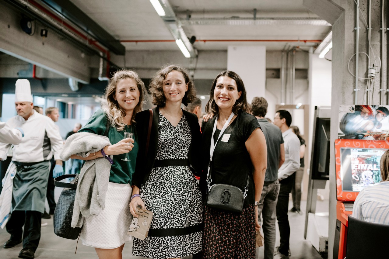 Elfy Pins (Supermiro), Marie-Adélaïde Leclercq-Olhagaray (Wide) et Marina Andrieu (Wide) (Photo: Anna Katina)