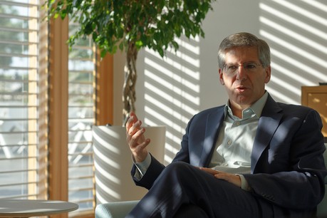 Le grand patron de PwC, Bob Moritz, était au Luxembourg cette semaine dans le cadre de l’ICT Spring. (Photo: Matic Zorman)