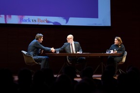 Nicolas Buck (Président de l'UEL), Thierry Raizer (Maison Moderne) et Nora Back (Présidente de l'OGBL) ((Photo: Patricia Pitsch))