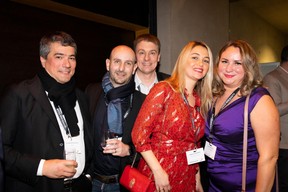 Luis Carvalho Da Silva (Bmatix), Jean-François Lemperez (Geolux), Sébastien Pierson(Gumption), Stéphanie Bourhis (Stéphanie Bourhis) et Larissa Thomma (Enjoy Immobilière) ((Photo: Patricia Pitsch))