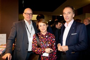 Jacques Brauch (Soludec) , Marie Lucas (M3 architectes) et Hugues Delcourt (Delcourt, Kim & Associates) ((Photo: Patricia Pitsch))