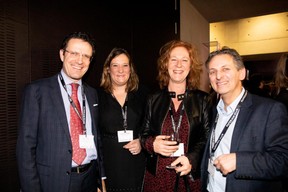 Yves Lahaye (RBC Investor & Treasury Services), Julie Noirhomme (Adecco Group), Natacha Beicht-Claude (HR Partner) et Salvatore Genovese (Genoways) ((Photo: Patricia Pitsch))