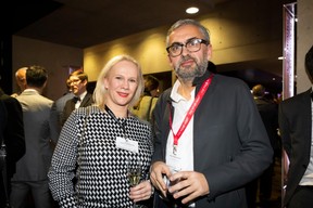 Martine Kerschenmeyer (Korn Ferry) et Mike Koedinger (Maison Moderne) ((Photo: Patricia Pitsch))