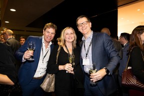 Marco Schalkwijk (Barco NV), Pascale Kraft (Medi-K) et Gerwin Teichert (Solum Real Estate) ((Photo: Patricia Pitsch))
