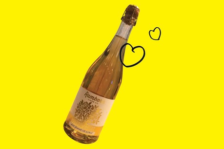Le nouveau cidre de coing Ramborn devrait vite imposer son caractère dans les meilleurs établissements. (Design: Maison Moderne)
