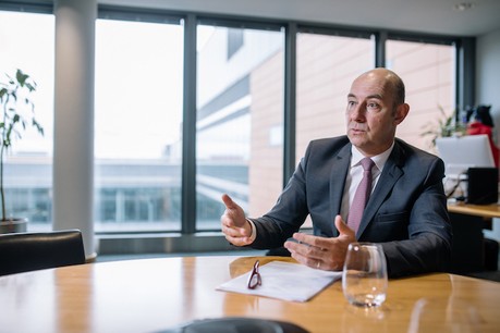 Philippe Seyll – Le CEO de Clearstream investit toujours davantage dans les technologies liées à l’intelligence artificielle et à la blockchain. (Photo: Edouard Olszewski)