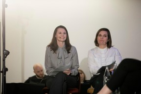 Jessica Bauldry (Delano) et Céline Coubray (Paperjam Architecture + Real Estate ) ((Photo: Jan Hanrion / Maison Moderne))
