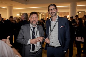 Patrick Meyer (Belvedere Architcture) et Torsten Scheuer (VP Bank) ((Photo: Jan Hanrion / Maison Moderne))
