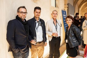 Emmanuel Vivier (HUB Institute), Filipe Oliveira (Lola Communication), Simône van Schouwenburg (BCEE) et Vicky Dos Santos (Ketterthill) ((Photo: Jan Hanrion / Maison Moderne))