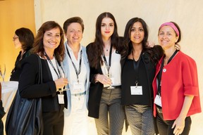 Catherine Papp (Key-Way), Gaetane Meilleur (AIBM), Norma Bello Cortes (JES'tudio) et Genevieve Chabot (Pami) ((Photo: Jan Hanrion / Maison Moderne))