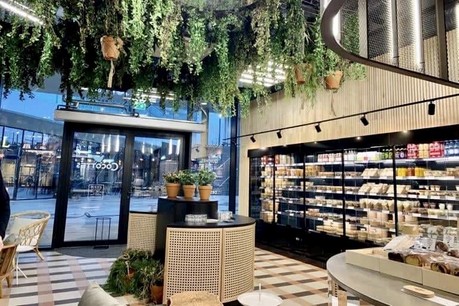 Trois espaces pour une même mission gourmande et connectée : la boutique Cocottes Infinity innove encore. (Photo: Clémentine Venck)